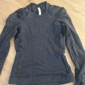 Lululemon Women's Gray Long Sleeve Top